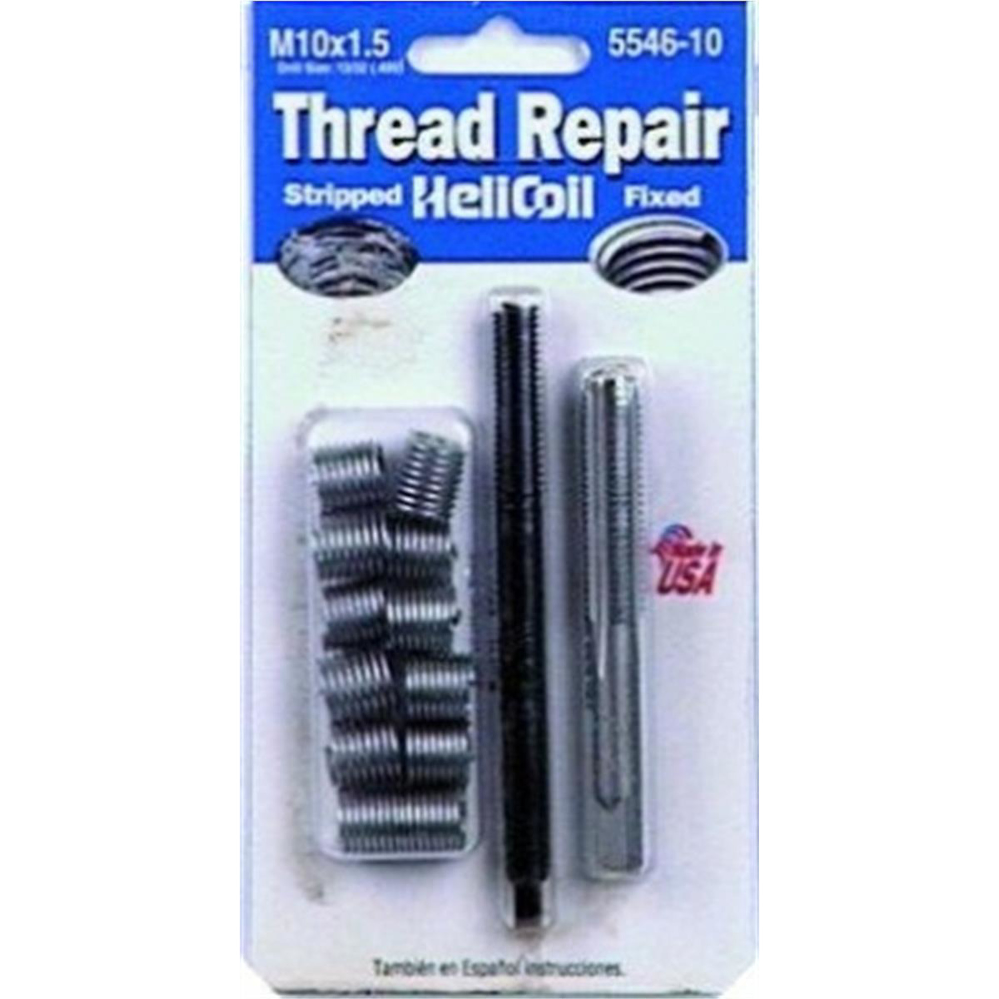 Helicoil Kit — M10 x 1.5, Standard (SAE), Model# HEL5546-10